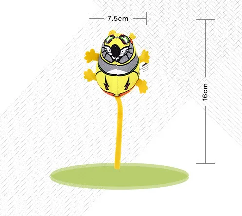 RH6841 Voice Catnip Cat Toy Colorful Rat Plush Mouse Cat Toys Pet Cat Interactive Toys