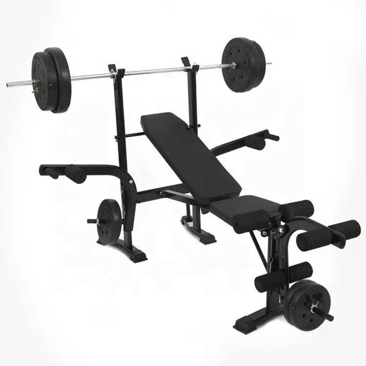 Home Exercise Fitness Equipment Squat Rack Leg Extension weightlifting bench