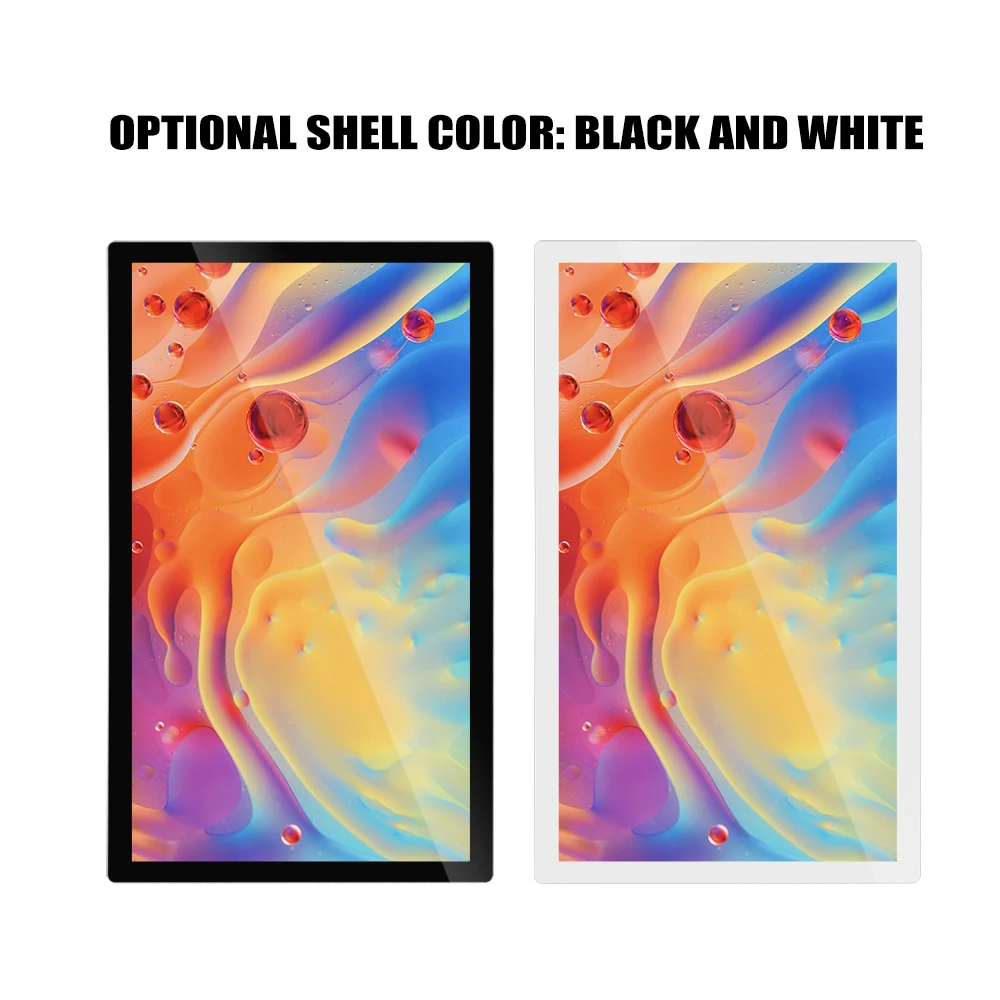 2022 Narrow Bezel 18.5 mm Smart Wall Mounted Advertising Signage for Elevator/Door/Shopping Mall/Grocery Store/Chain-store