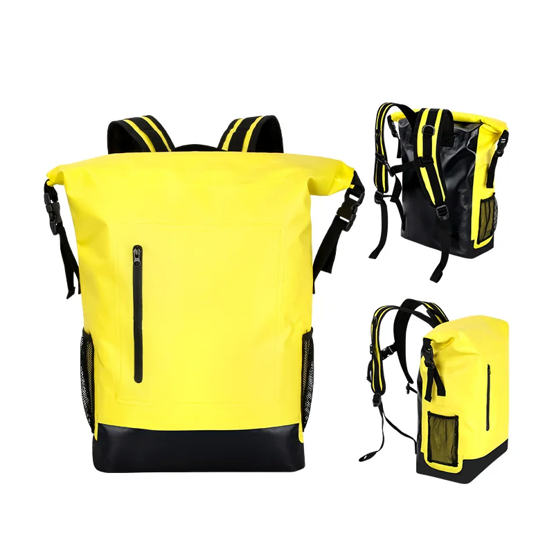 Custom Logo Colour Waterproof pvc portable beach lunch picnic backpack insulated cooler bags for food