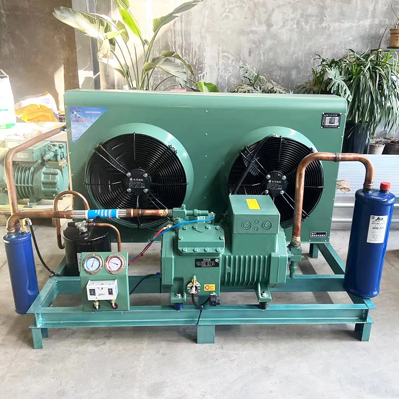 Custom 10hp 20hp 30hp 40hp Piston Compressor Unit for Cold Room Condensing Units