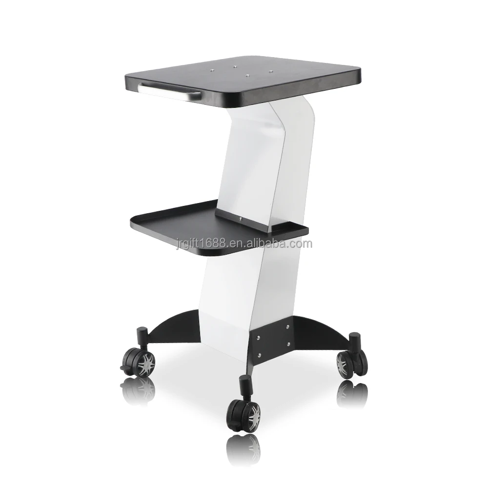 2023 Professional Hairdressing Salon Spa Black Furniture Trolley Beauty Cart
