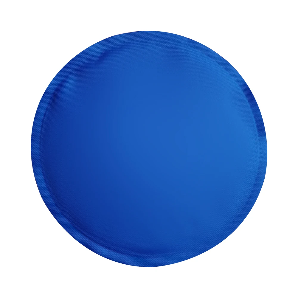 Custom logo wholesale stay flexible when ice cold Reusable Gel Ice Cold Pack Compress Round gel ice pack