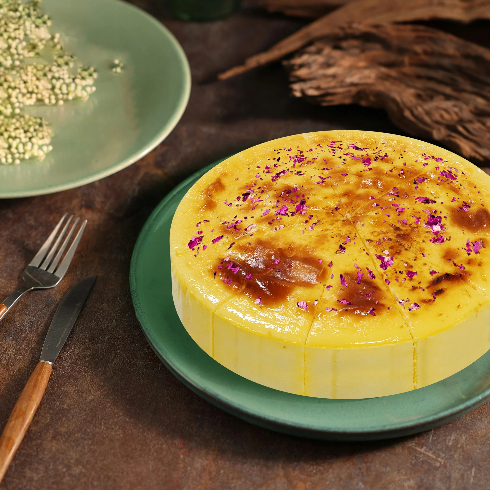 Rose Basque 8 inches Animal Cream Dessert Birthday Party Cafe