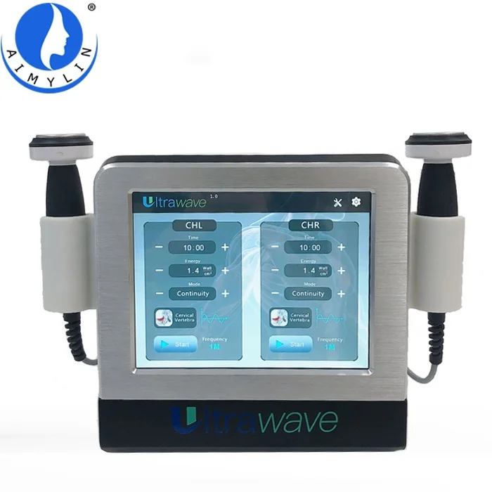 Новая ультразвуковая терапевтическая машина Ultrawave с 2 ручками/ультразвуковое оборудование для