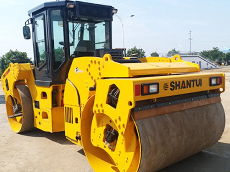 Algeria Chinese Top Brand Hot Selling Shantui Single Drum Road Roller SR14D 14Ton Roller hot sale in Algeria