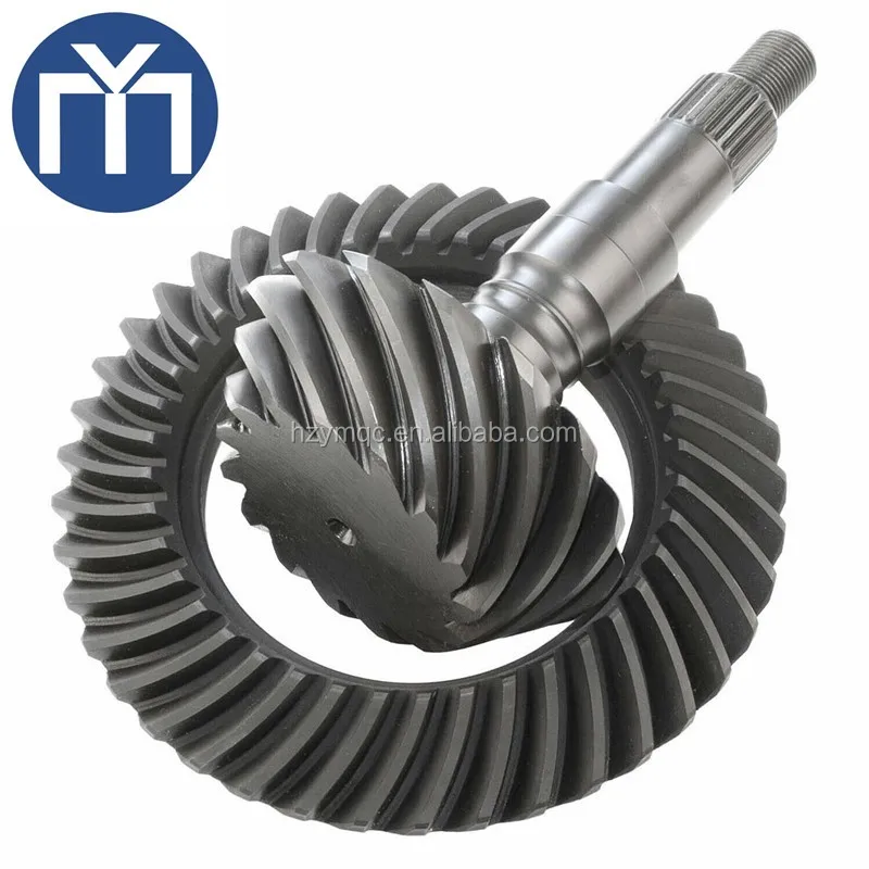 T3500 9kg Rear Axle Transmission Spiral Bevel Gear Crown Wheel Pinion For Mazda