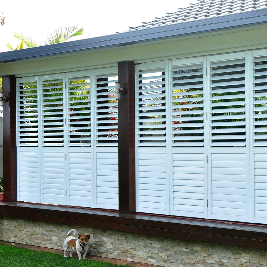 Custom Aluminum Louver Shutter Components Aluminum Shutter Outdoor