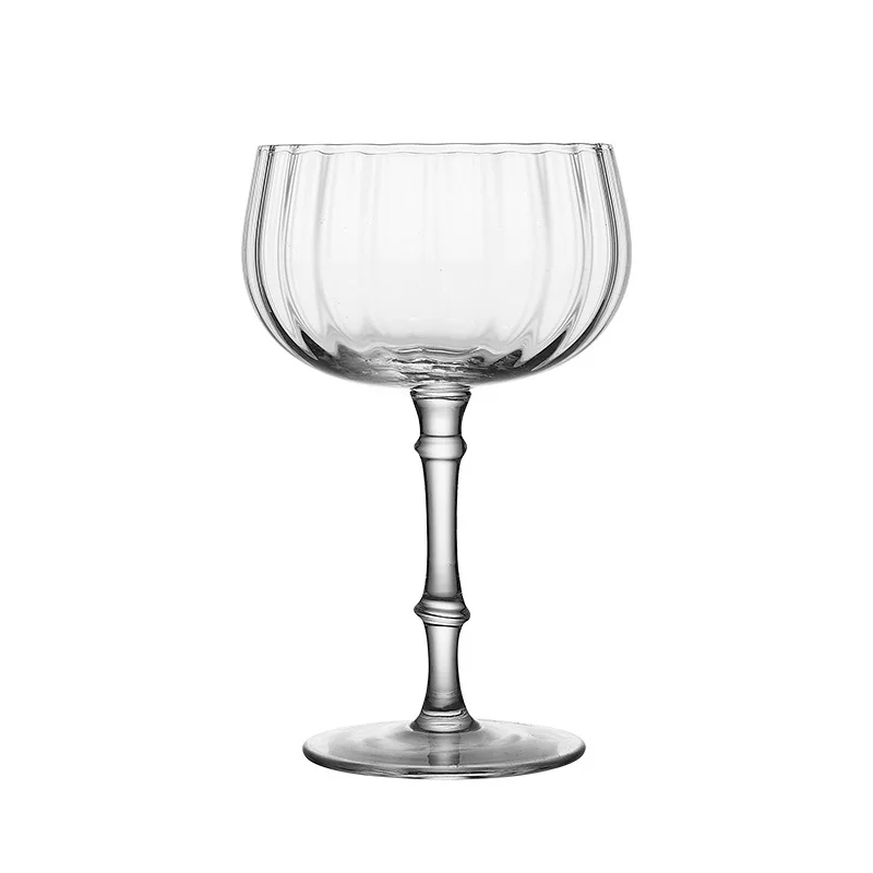wholesale customized glass goblet clear crystal martini margaret cocktail cup bar party home wine glassware glass cocktail