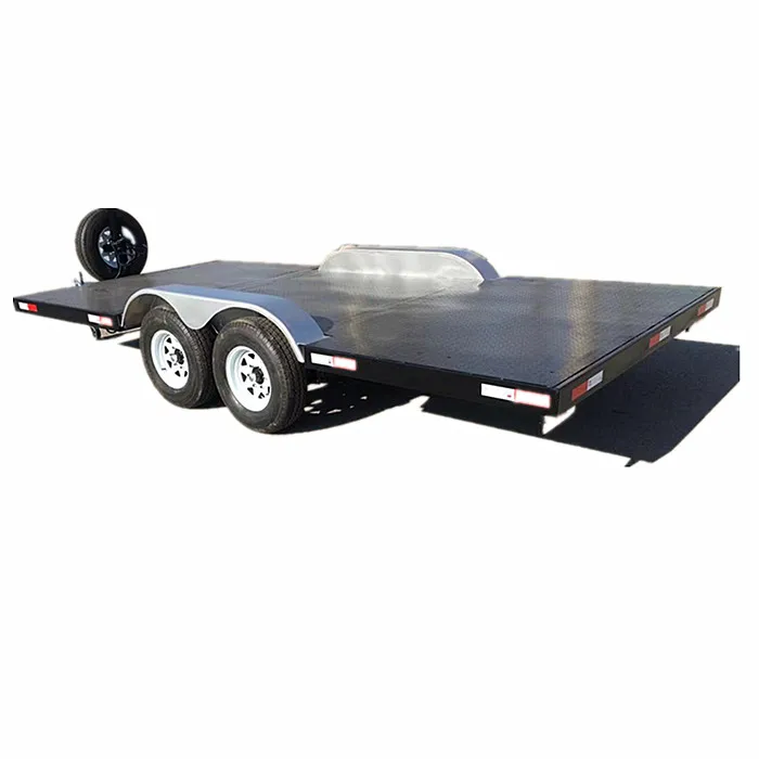 Low bed trailer car transport car trailer