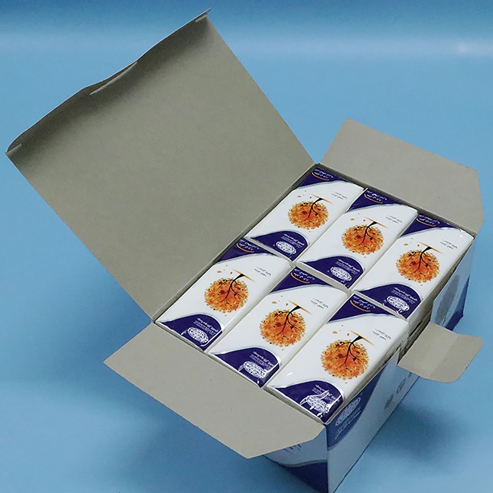 Factory Price mini pocket tissue paper Customized Pocket Facial Tissue Handkerchief Tissue in stock