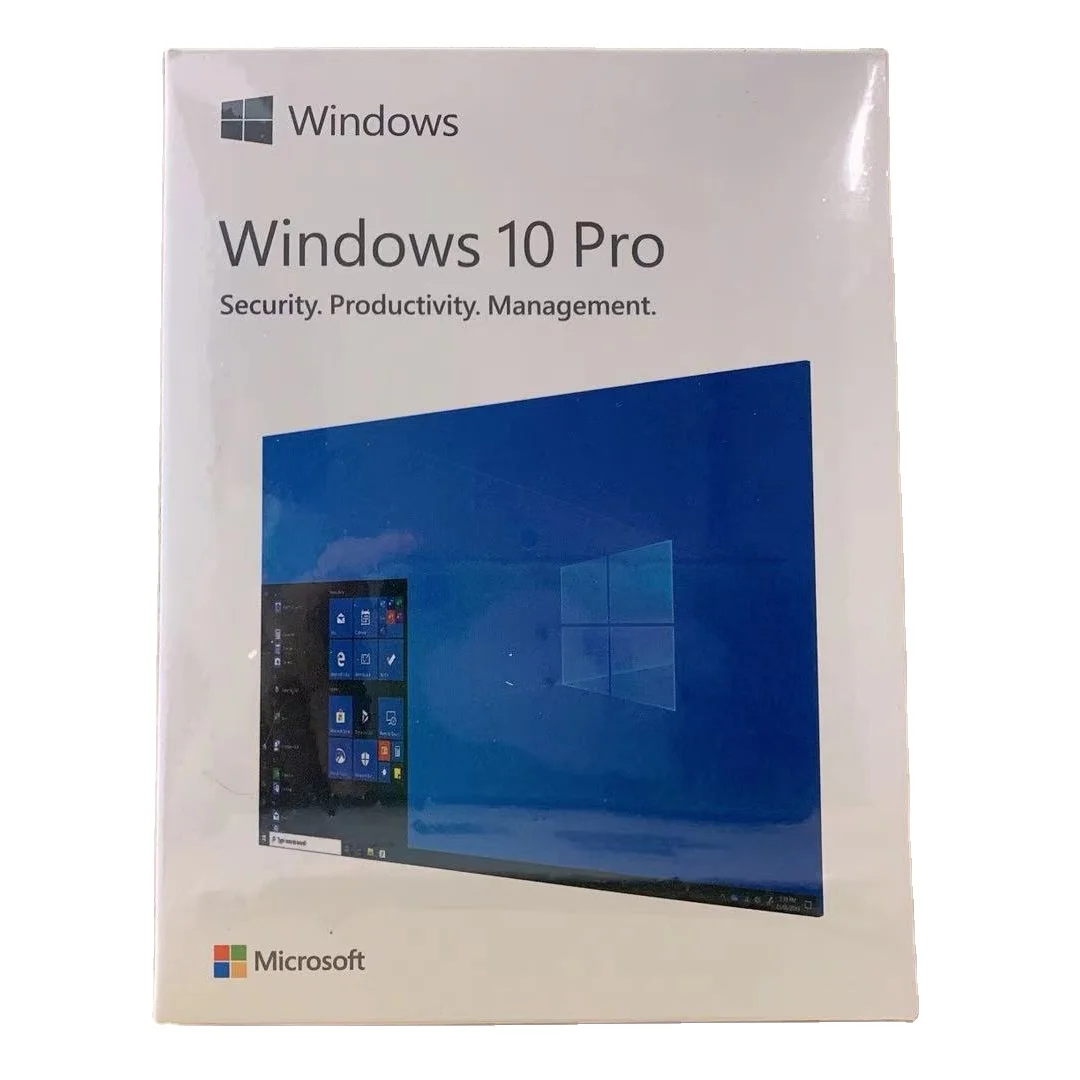 
Win 10 Pro лицензионный розничный ключ win 10 Профессиональный usb-бокс stikcer coa Глобальный oem ключ 100% работа 