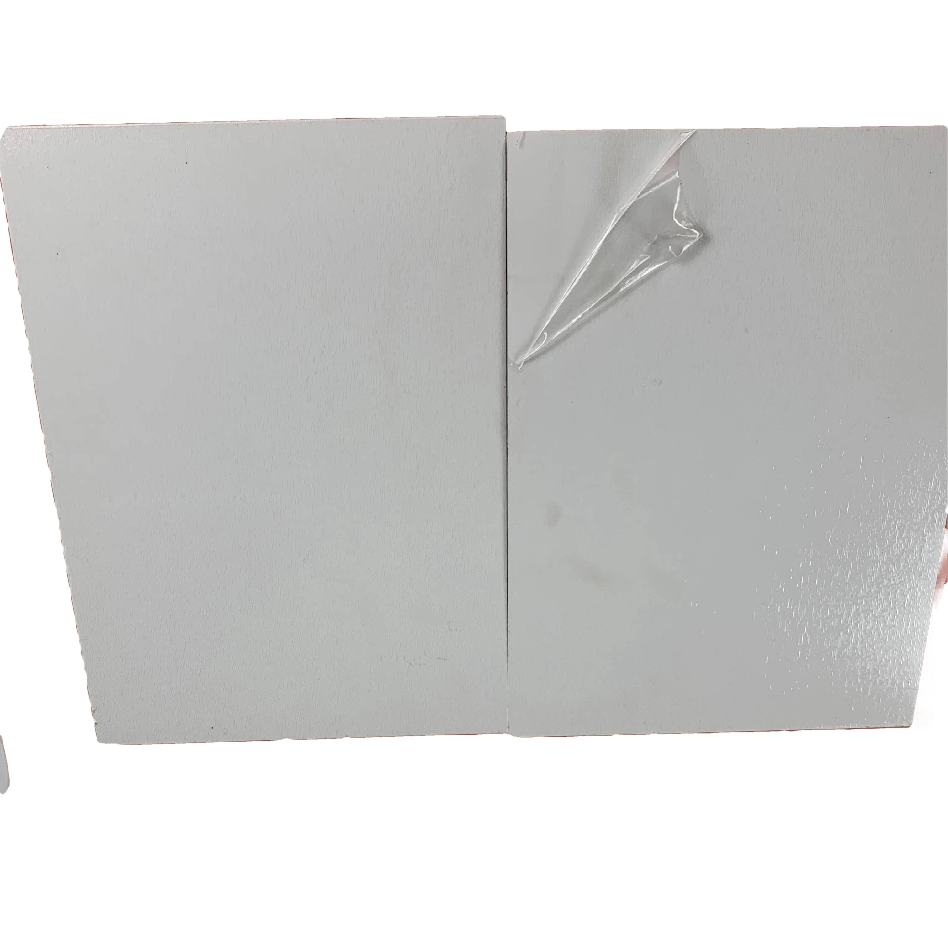 light white wooden Color pvc/pet Coated Cold Laminated galvanized Steel Sheet/Steel Plate for door and decorate