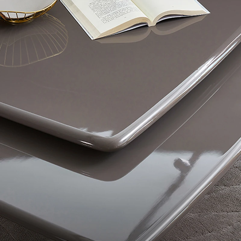 Custom Modern Swivel Coffee Table Living Room Wood Center Coffee Table Paint Luxury Tea Table