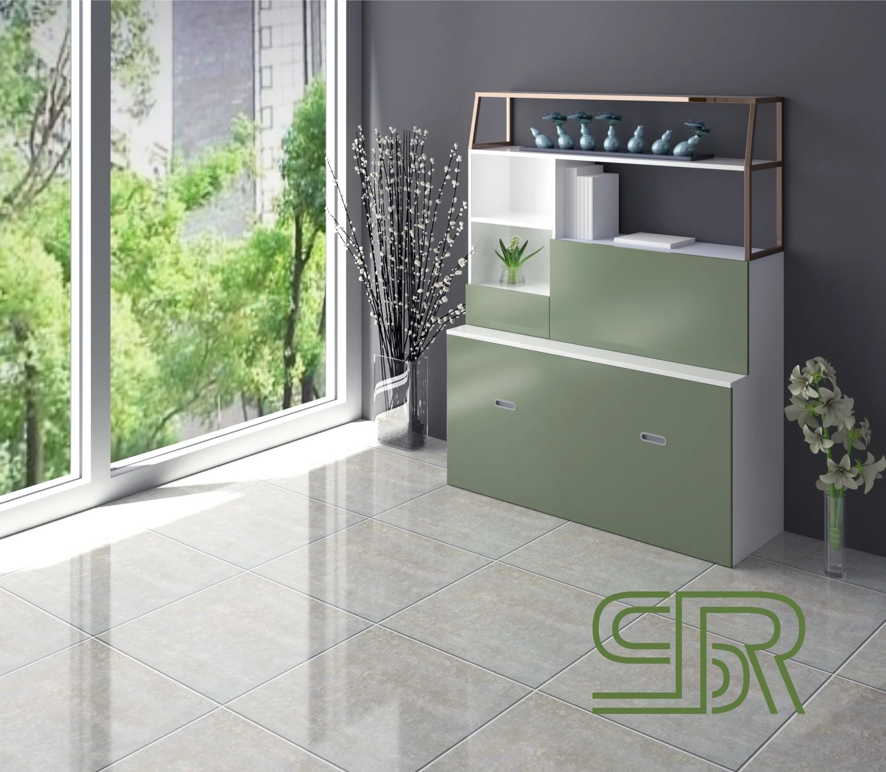 Simple Single Murphy Cabinet Bed Small Folding Wall Bed Bedroom Furniture Customized Wood Modern Home Bed Sunrise Panel Wood