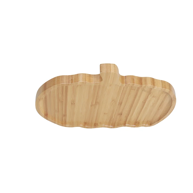 
Wooden Breakfast Tray For Walnut And Bread 