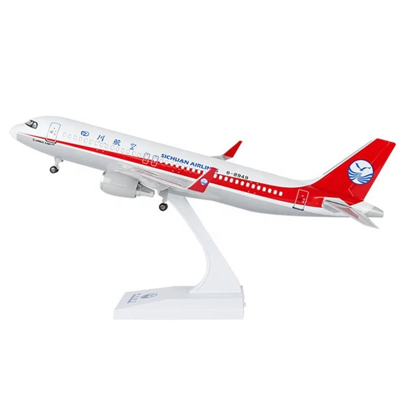 Best Gifts & Crafts 30cm LED Flashing Rechargeable  A320 A330 A350 Airbus Airplanes Aircraft Models