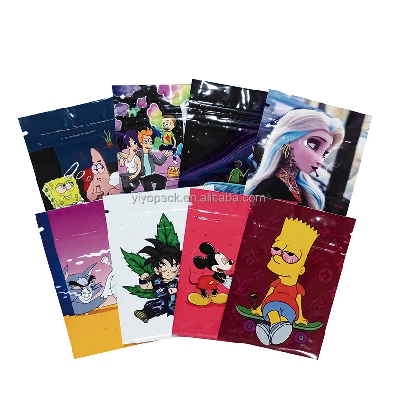 1g mylar bags 7x10 mylar Baggies