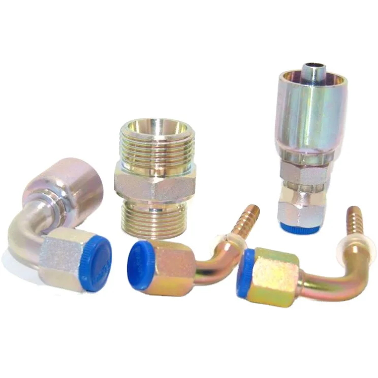 Customize JIC Hydraulic Hose Fittings ELBOW Pipe End Rubber Hose Connectors