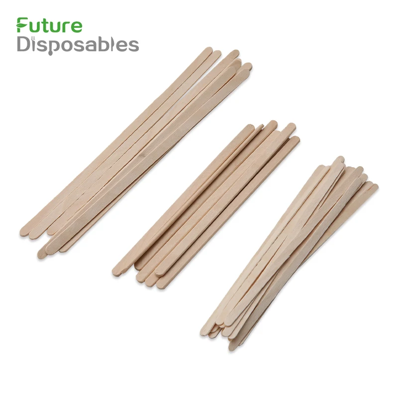 Disposable Customized coffee sugar sticks flavored coffee stir sticks