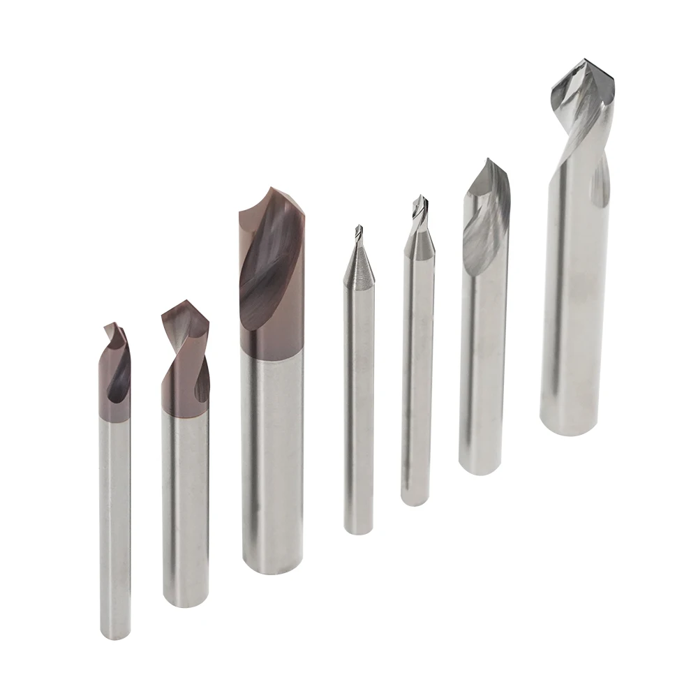 60 90 120 CNC tungsten carbide chamfering tool, alloy chamfering end mill