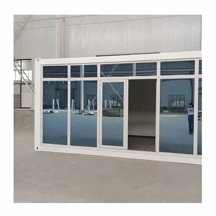 Prefab Shipping Luxury Container House Fast Build Glass Wall Tiny House Container Homes Prefab Houses