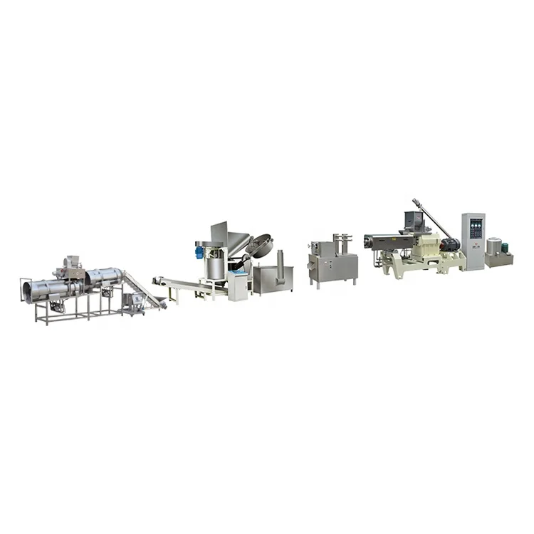 Snack Food Puffed Machine Cereal Rice Puffed Corn Snacks Extruder Food Extruder Machine Line