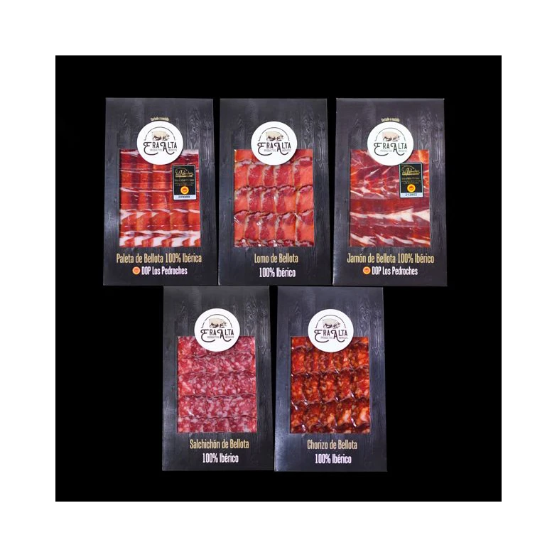 Hot sale healthy delicious black iberian pig imported wholesale cured salted meat fresh vacuum food sliced ham