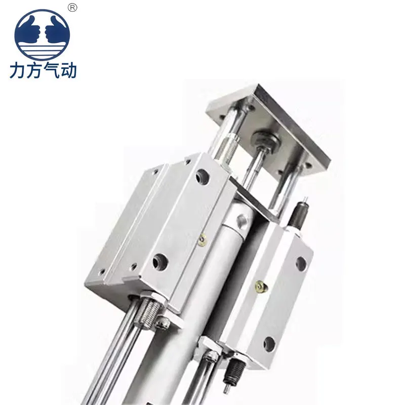 SMC cylinder MGGMB20/MGGLB20 series linear bearing double guide rod basic type cylinder