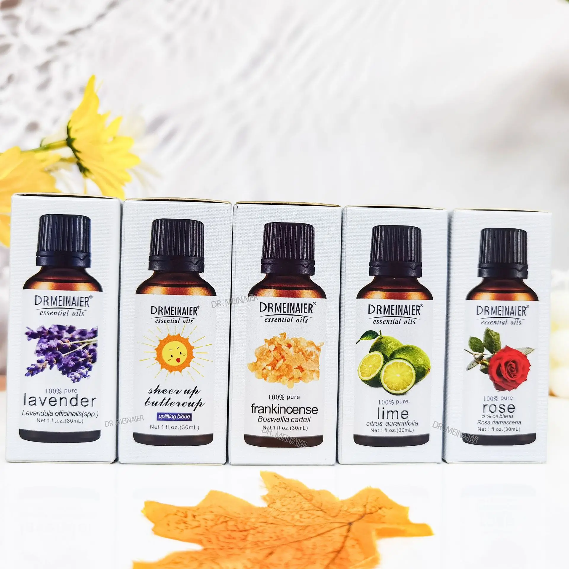 Wholesale Whitening Essential Oil for Face and Body Skincare Nourishing Anti aging Rose Lemon Tea Tree SPA Aroma Fragrance