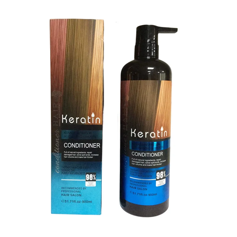 Private Label Wholesale Keratin Conditioner Hair Salon Hair Care Repair Dry and Damaged Soft Conditioner