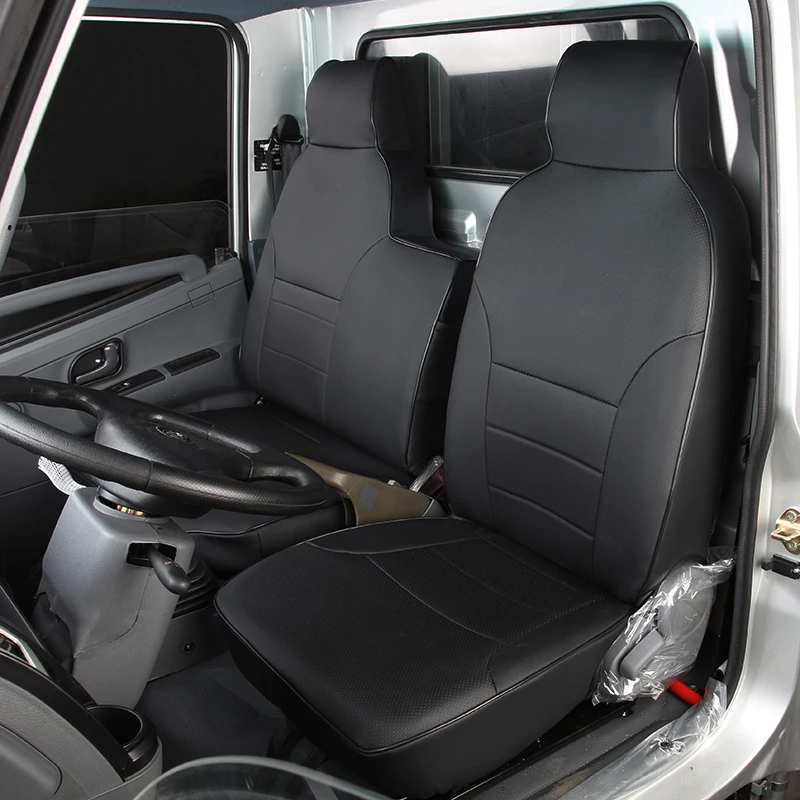 Wholesale high-quality leather PVC box type truck 3-seater model waterproof and durable car interior seat protective cover