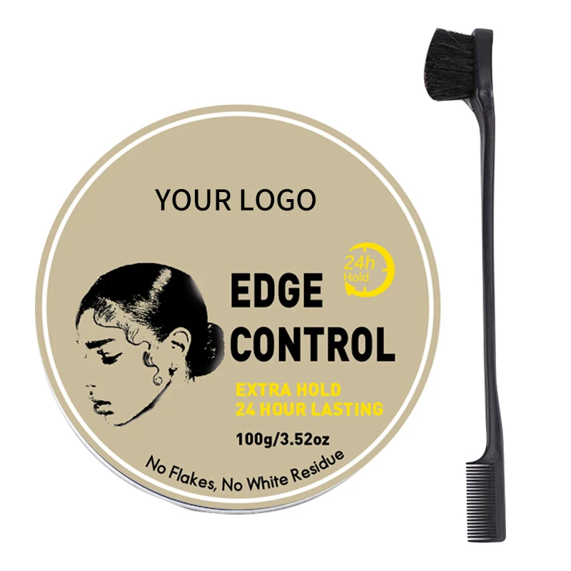Firm Hold Edge Control With No White Residue Instant Edge Control Gel Vendor With Private Label Scented Edge Control for hair
