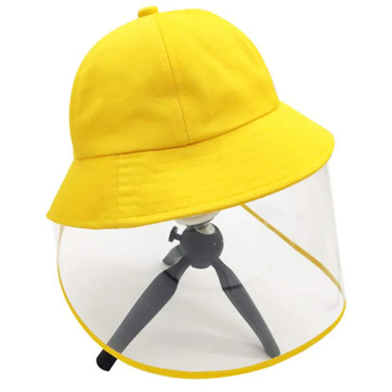 
Custom Kid children Protective Cotton Bucket Hat Make Your Own Hat With Wide Brim 