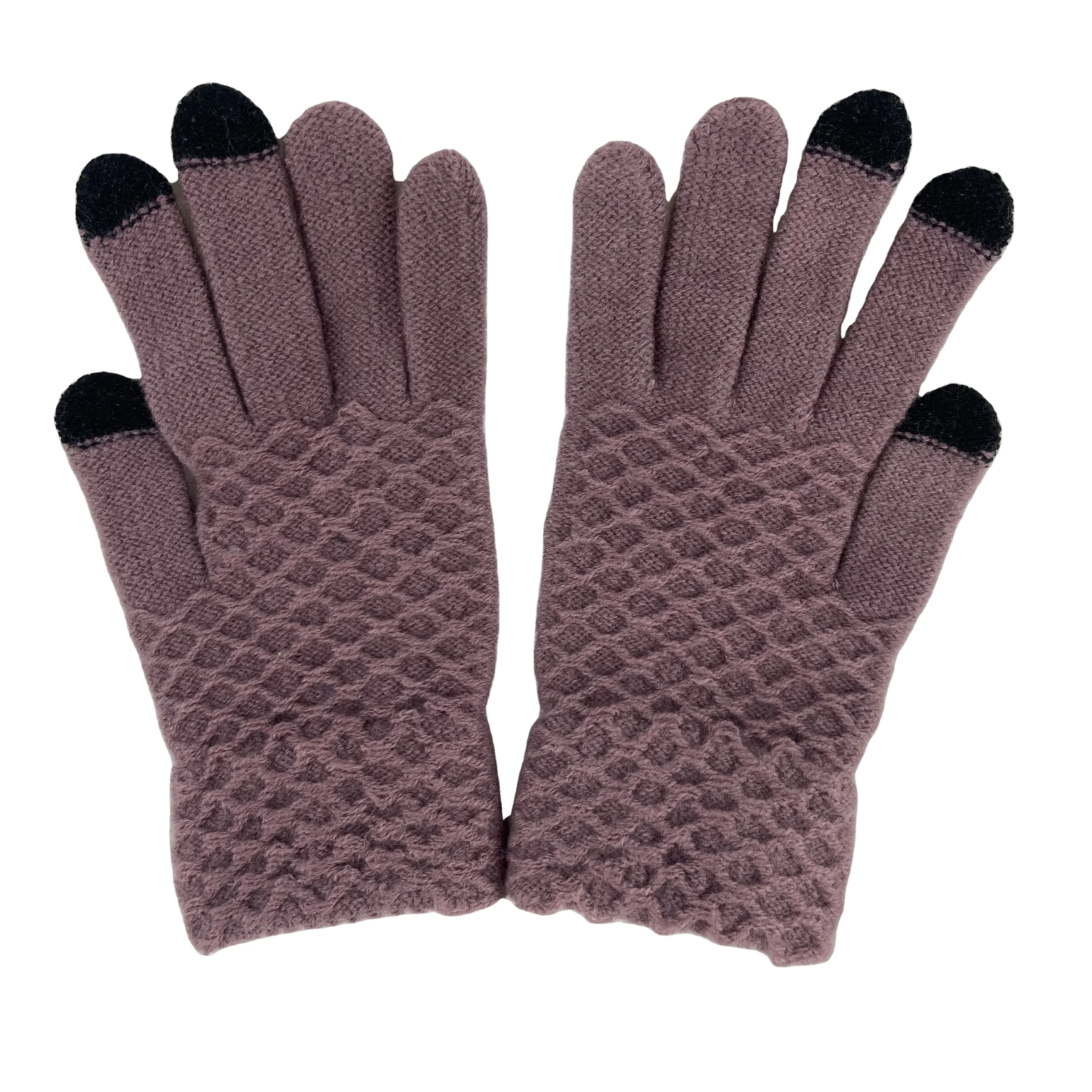 2021 теплые вязаные оригинальные Акриловые Алмазные Блестки зимние Волшебные варежки для сенсорного экрана для женщин