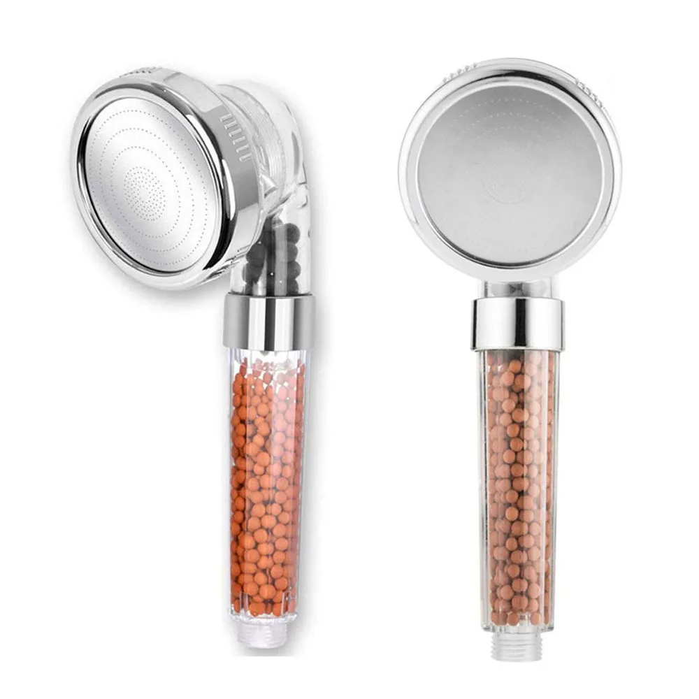 Abs Plastic Three Functional High Water Pressure Hand Held Filter Shower Head