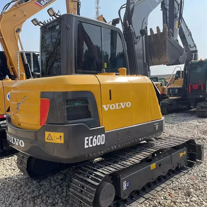 2023 б/у экскаватор VOLVO 60 дешевая цена хорошее качество оригинальная машина для продажи 90% новая