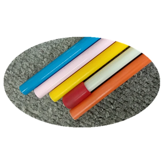 Dongguan Sanchuang applied strength frp solid fiberglass colorful rods and poles