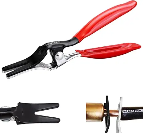 Automobile Hose Remover Pliers Auto Fuel and Vacuum Line Tube Hose Remover Separator Pliers Pipe Repairing Tool