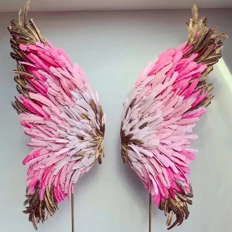 Swing decoration feather Angel Wings Photo Props feather wings
