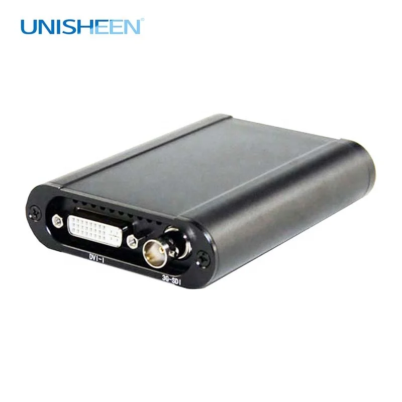 Unisheen USB3.0 60FPS SDI HDMI VIDEO CAPTURE Box Game Streaming Live Stream Broadcast 1080P OBS vMix Wirecast Xsplit