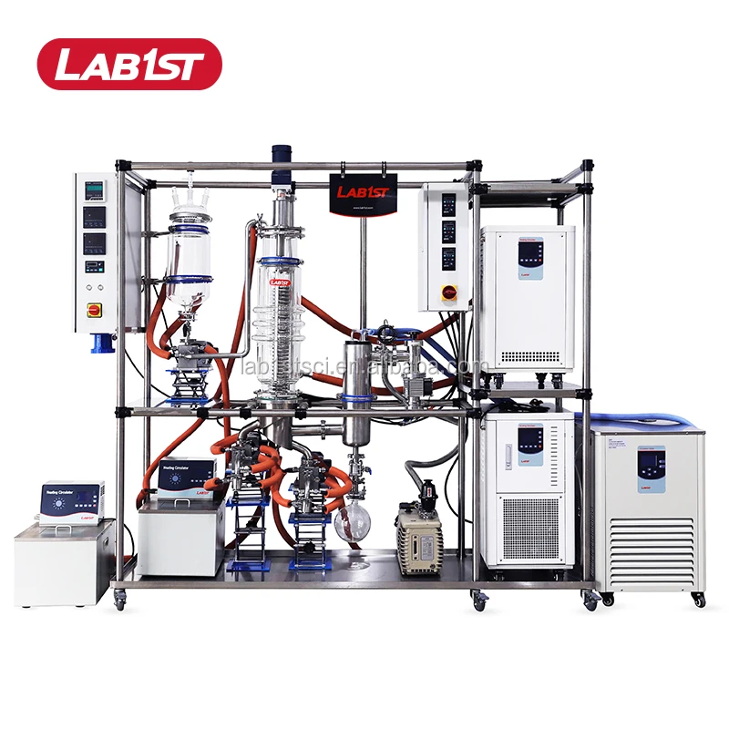 High capacity cbd molecular distillation equipement