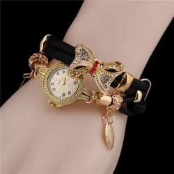 Fast Delivery Amazon Fancy Design Diamond XOXO Bracelets Watches Relogio Feminino Quartz Watches For Ladies