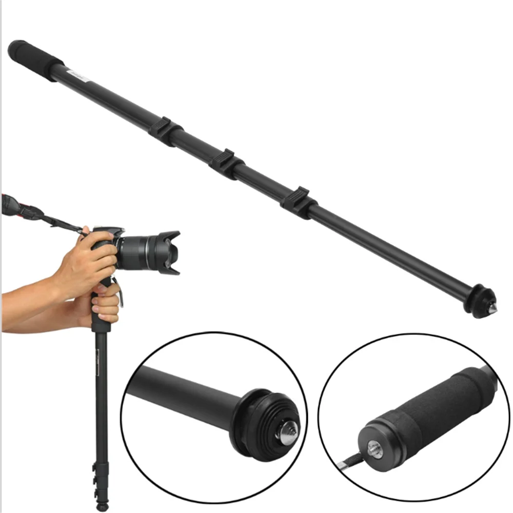 Lightweight Portable 1003 Professional Travel Camera Tripod Monopod Aluminum Ball Head Compact For Digital SLR DSLR Camera