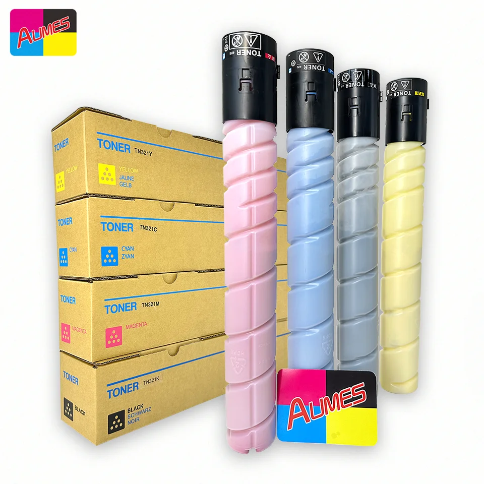 Japan Toner Konica Minolta Compatible tn321 tn220 Toner Cartridge for Bizhub C224/284/364/7822/7828 Fotokopi Machine