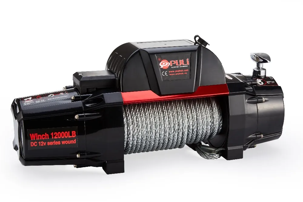 TOP SALE 4WD 12V/24V FAST SPEED ELECTRIC WINCH 12000LB for JEEP