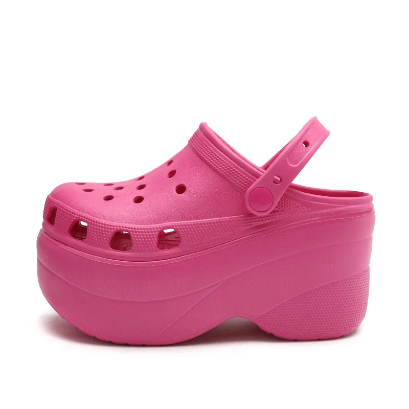 Beautiful Printed Wedge Women Sandals 660 34 39 Summer PVC Lining Feature Material Origin Type Season Place Model Height Outsole