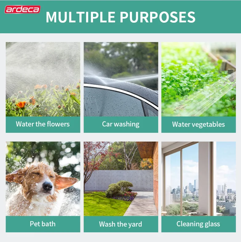 Flexible Retractable Explosion-proof 25FT 50FT 75FT 100FT Lightly Extendable Magic Water Hose Car Pet Yard Wash Garden Watering