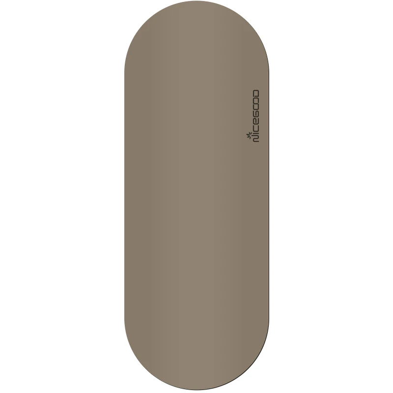 New Arrival upgraded Coconut fiber PU natural rubber yoga mat oval fitness yoga mat eco friendly