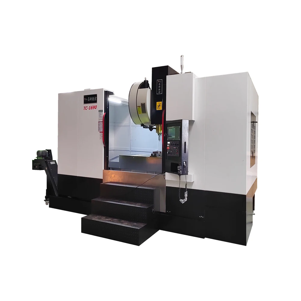Китай завод cnc вертикальный обрабатывающий центр с ЧПУ машины TC-1690 характеризующийся высокопрочными конструкциями фрезерный станок Vmc